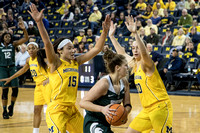 2018 Michigan Women's Basketball vs Michigan State